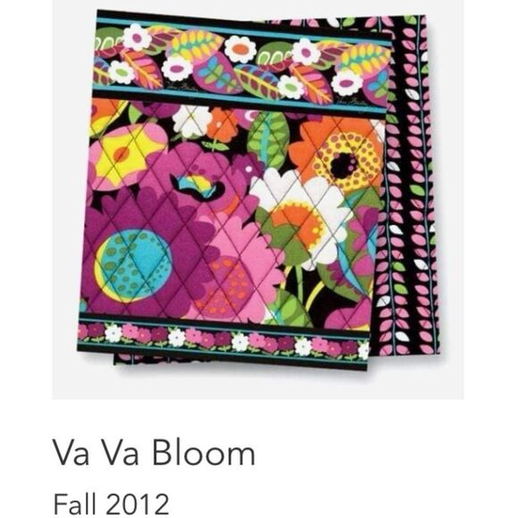 Vera Bradley Va-Va Bloom Little Hipster Crossbody Bag - Picture 14 of 14